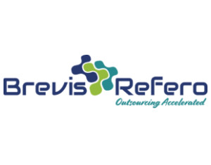 Brevis Refero logo blue